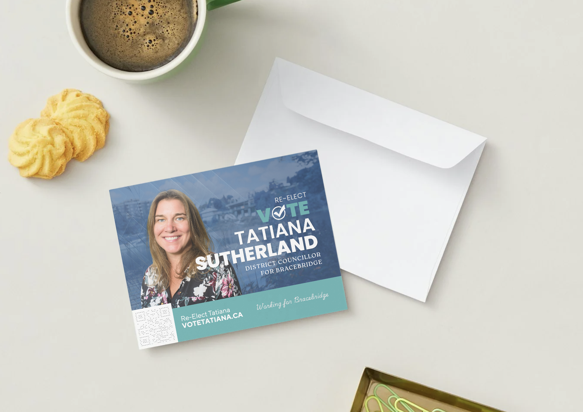 Tatiana Sutherland Municipal Campaign — Campaign postcard 4